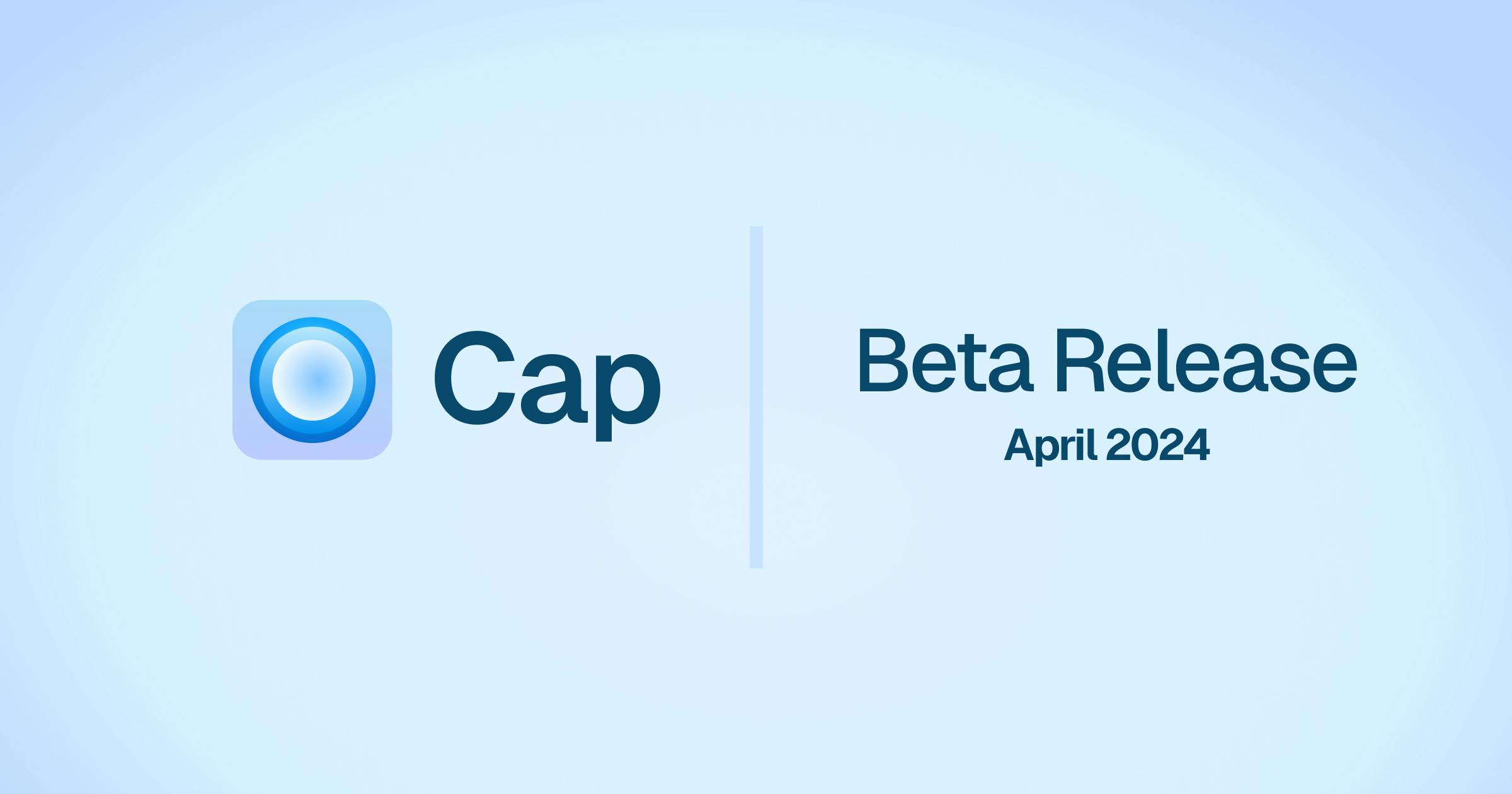 Cap Public Beta Release